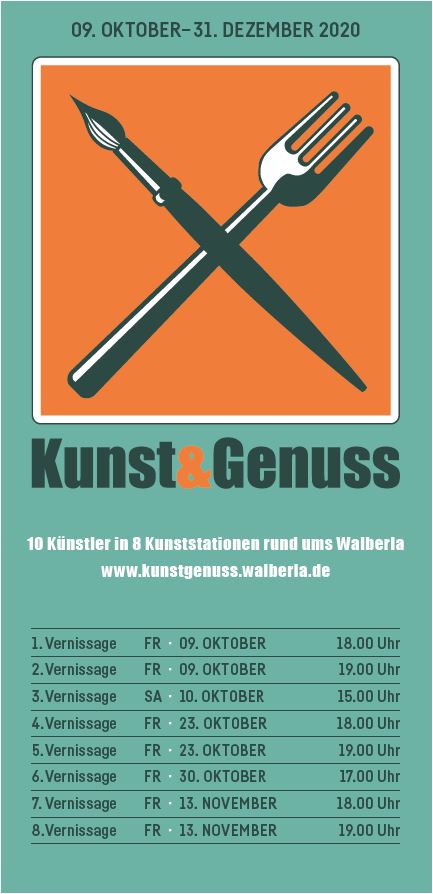 Flyer Kunst&Genuss 2020