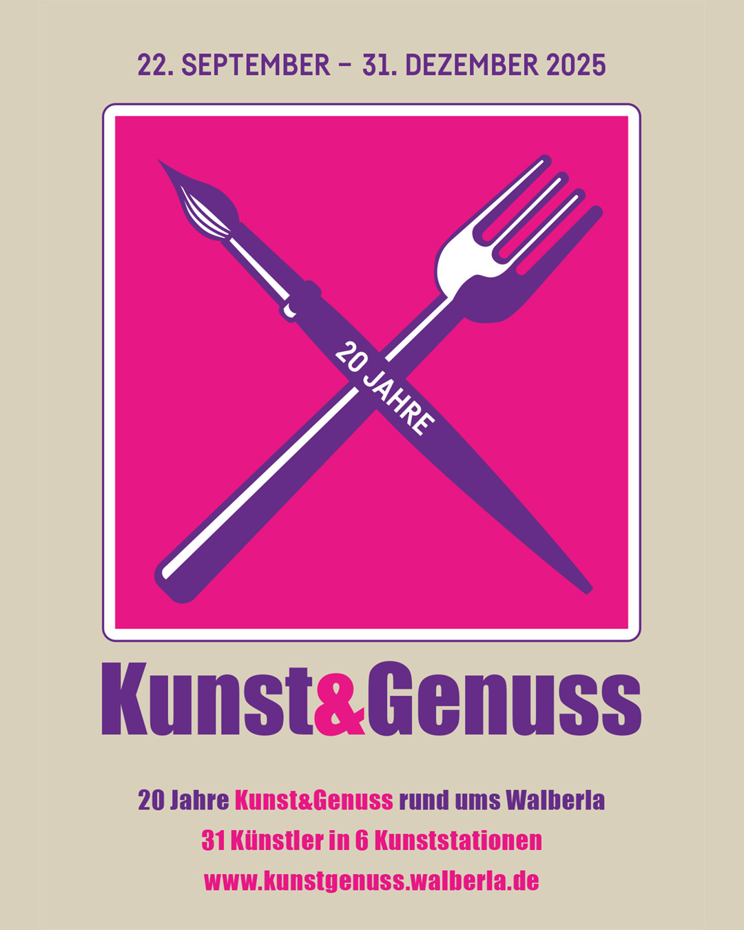 20 Jahre KunstGenuss
